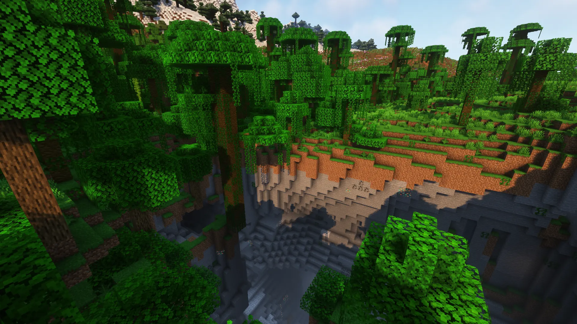 マイクラ 巨木だらけの ジャングルバイオーム の謎を解こう