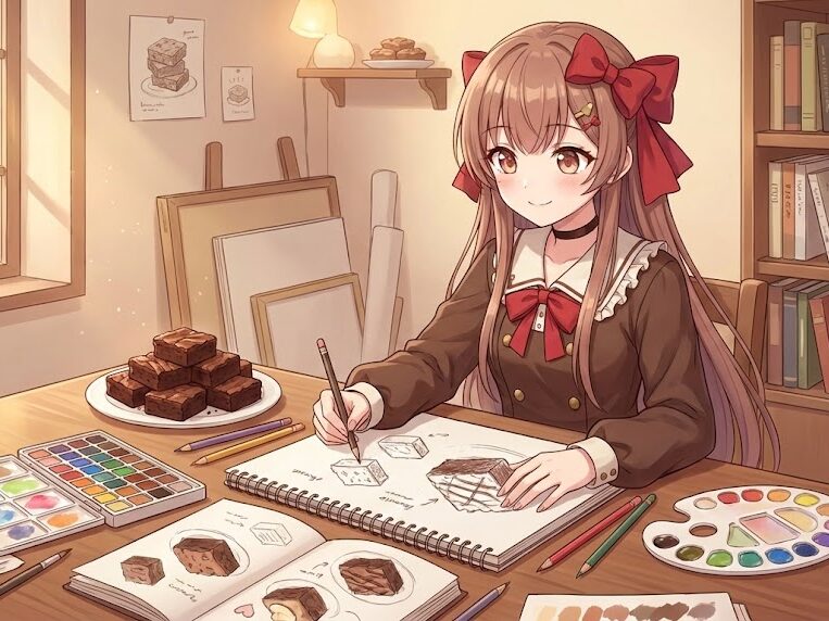 ブラウニーがイラストレーターとしての仕事